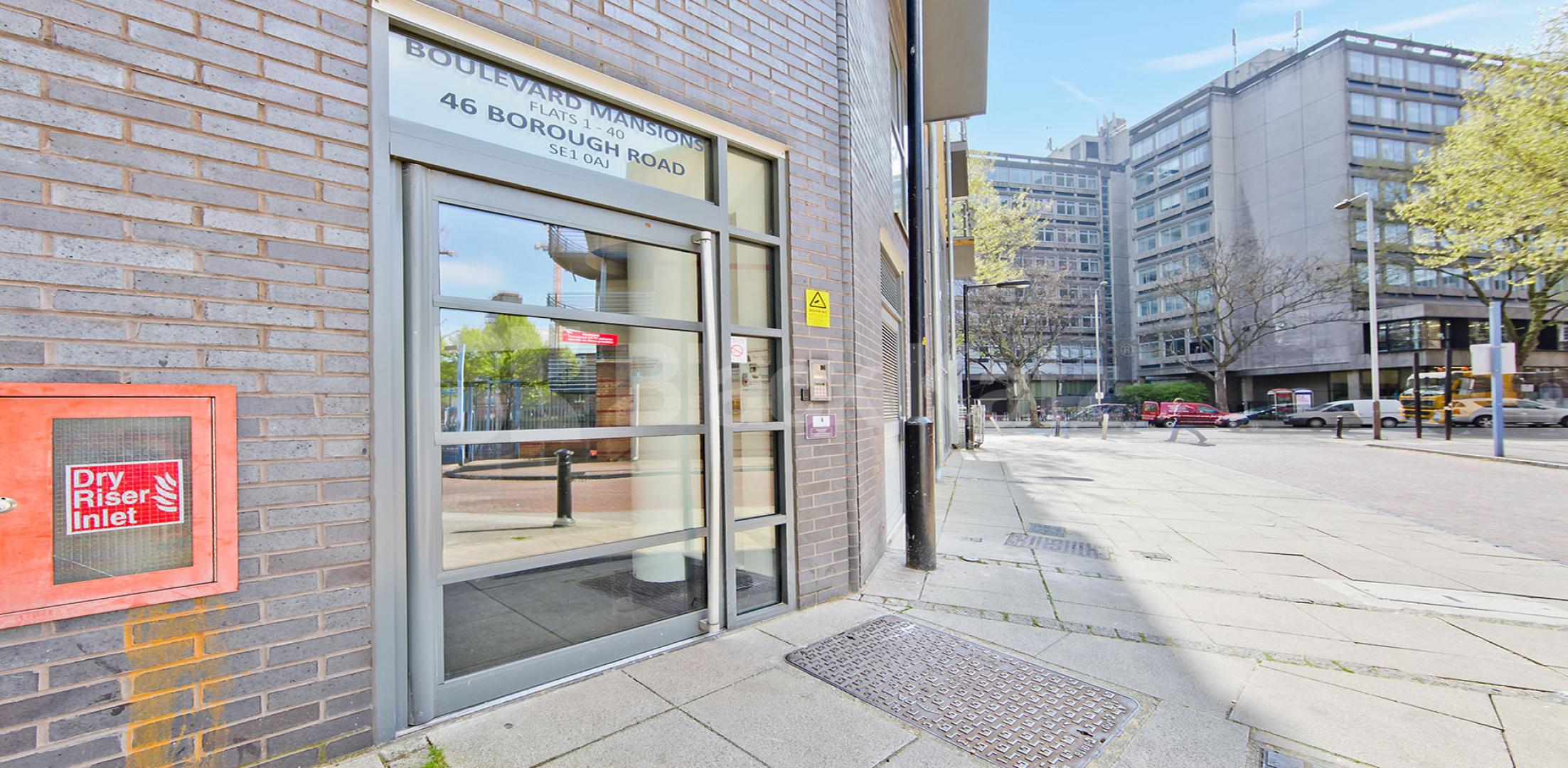 			LET , 1 Bedroom, 1 bath, 1 reception Apartment			 Boulevard Mansions. Borough Road, Borough